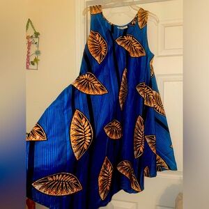 New African Print Dress